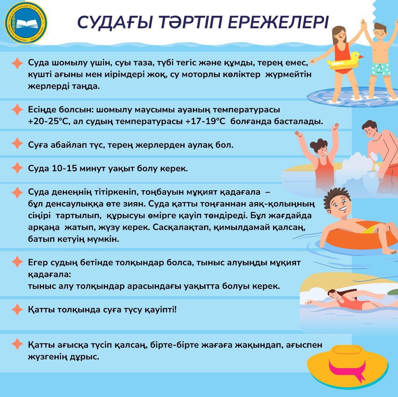 №23Тескентоған жалпы орта білім беретін мектебінде жазғы демалыс кезіндегі қауіпсіздік ережелері