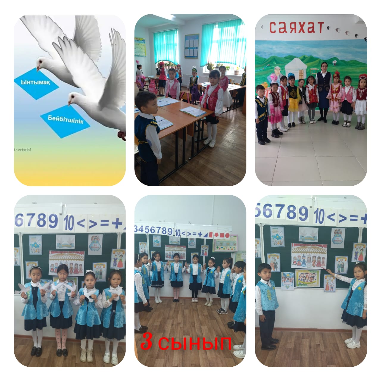 "Ынтымақ - бірлік пен күштің көзі" тақырыбында тәрбие сағаты