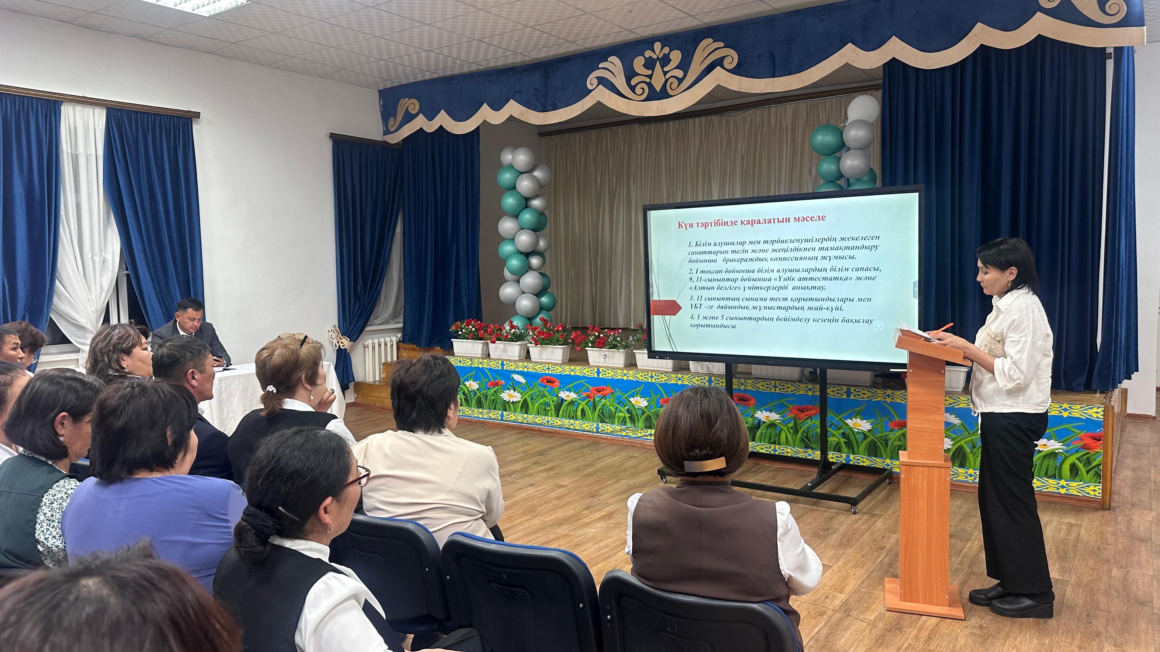 №2 педагогикалық кеңес