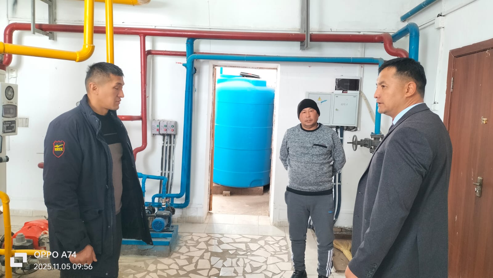 Мектеп қазандығына тексеру